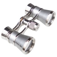 Aida 3x25mm Platinum and Silver Opera Glasses